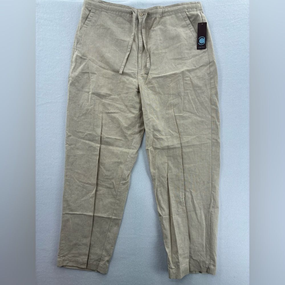3for$20 Centro Linen Pants Khaki NWT size XL